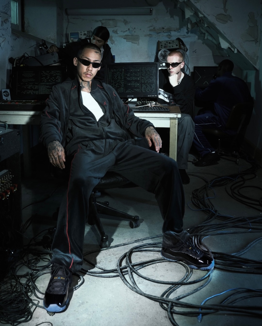 Gamma campaign studio portrait with SahBabii and Yuki Chiba