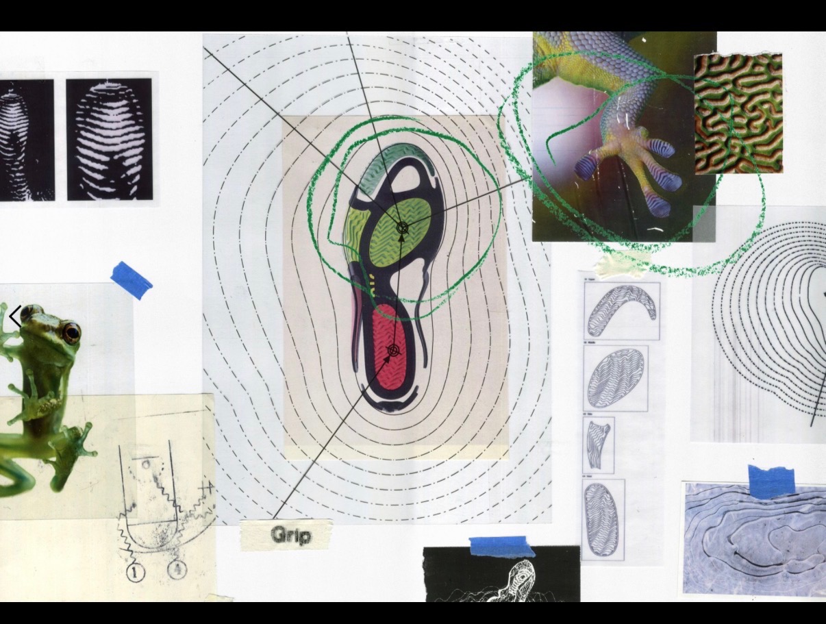 Jordan Tatum 2 full moodboard, grip and traction studies