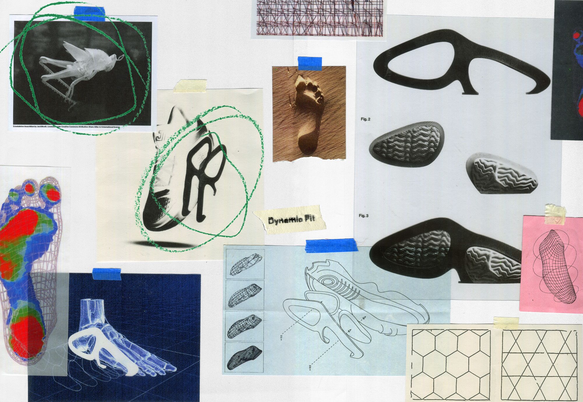 Jordan Tatum 2 full moodboard, shoe collage